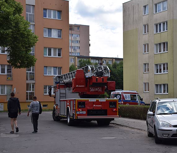 Nie byo kontaktu z kobiet. Na miejscu straacy, policja i pogotowie