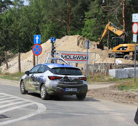 Google Street View aktualizuje winoujsk promenad, szkoda e urzdnicy nie zdyli
