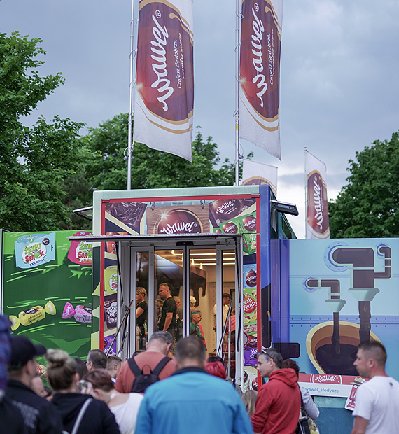 Sodki Wawel Truck podbi serca mieszkacw winoujcia