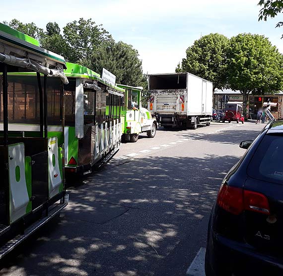 Wstrzymali ruch w Dzielnicy Nadmorskiej