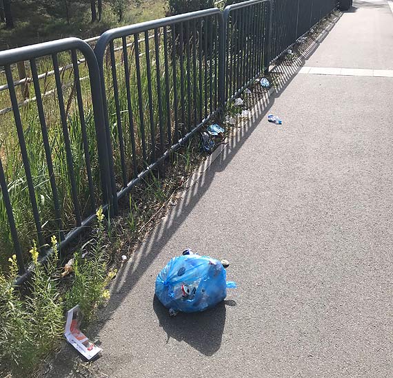 Parking na Warszowie patny i...zaniedbany