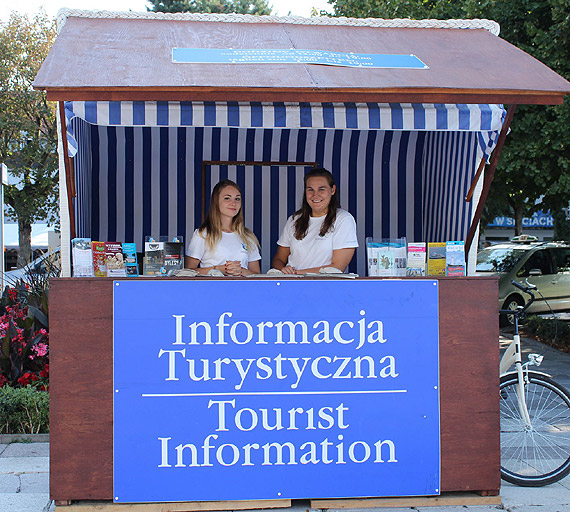Informacja turystyczna take na promenadzie
