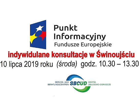 Dotacje z Unii Europejskiej - indywidulane konsultacje ju jutro 10 lipca 2019 roku