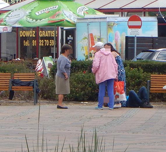 Przewrócił się? To niech leży...
