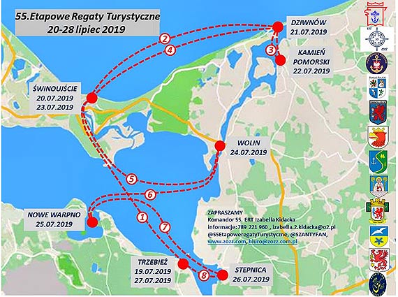 55 Etapowe Regaty Turystyczne