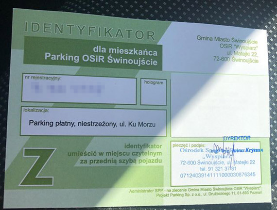 Twoje auto ma obcy numer? We identyfikator!