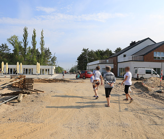 Promenada: Dziś to wielka budowa. W dodatku - niebezpieczna dla ludzi