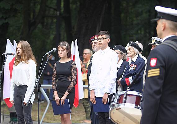 winoujcianie  uczcili 75 rocznic Powstania Warszawskiego 