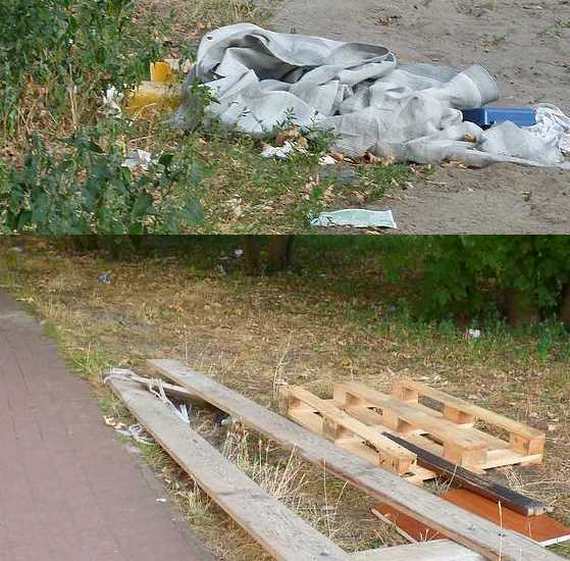 Na Platanie brakuje ju tylko namiotw osb bezdomnych?