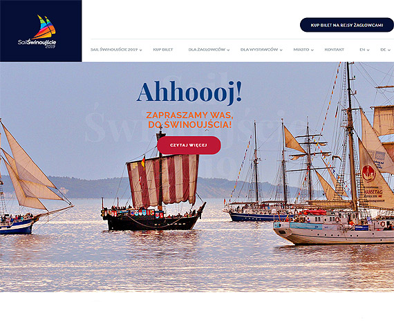 Ahoj przygodo! Nadchodzimy! Niezwyka parada na pocztek Sail winoujcie!