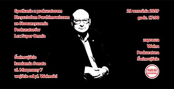 Spotkanie z prokuratorem Krzysztofem Parchimowiczem
