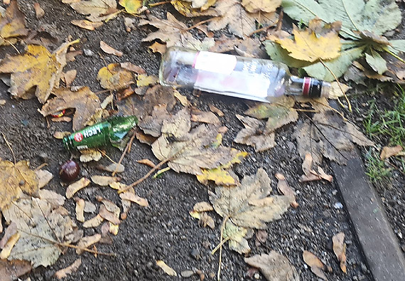 Czytelnik: Park Chopina wita: rasitowskimi napisami, penisami i ogólnym syfem!