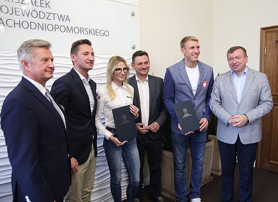 Medalici mistrzostw wiata DOHA 2019 odwiedzili marszaka