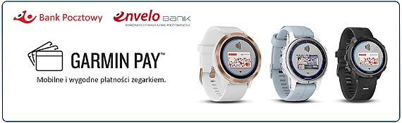 Patnoci zegarkiem Garmin Pay w Banku Pocztowym Bank bardziej cyfrowy – realizacja strategii