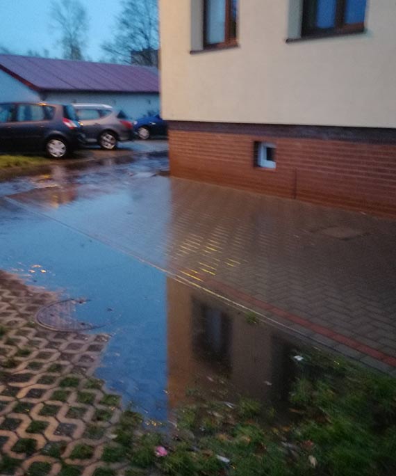 Czytelnik: Zalana ulica Matejki 4
