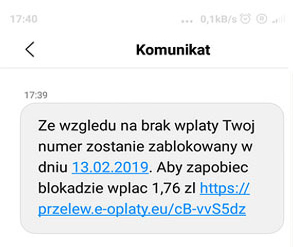 Uwaga na faszywe strony udajce porednikw szybkich patnoci