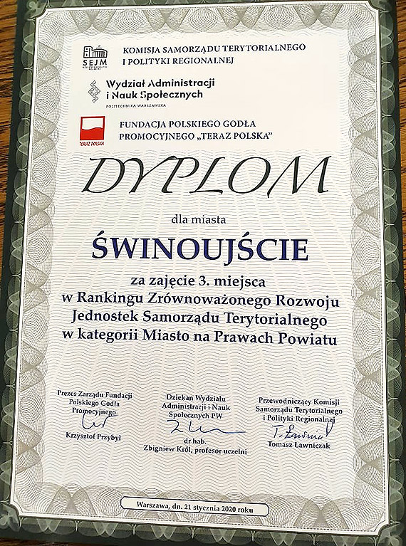 Jesteśmy w pierwszej trójce najbardziej rozwijających się miast na prawach powiatu