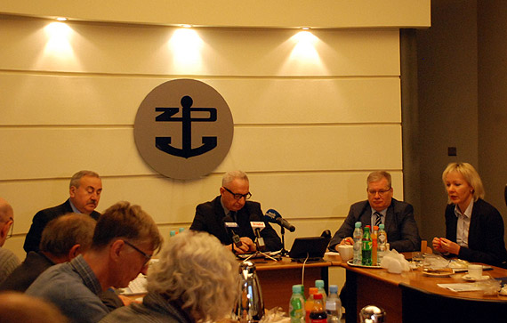 Na specjalnej konferencji prasowej zarząd portów Szczecin i Świnoujście podsumował miniony rok