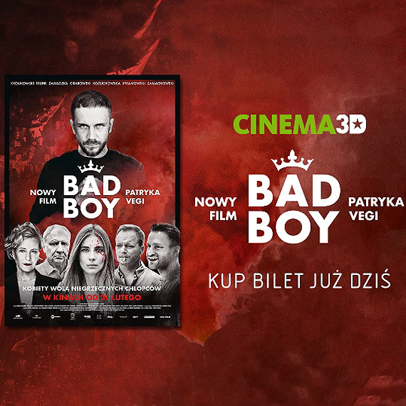 Cinema3D rozpocza przedsprzeda biletw na nowy film Vegi!