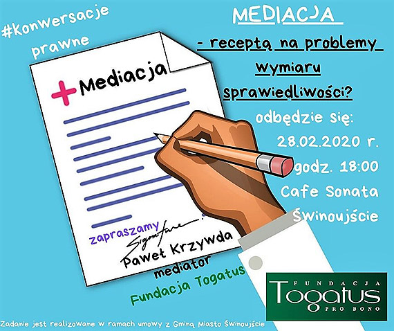 Prawne konwersacje. Spotkanie otwarte dla wszystkich
