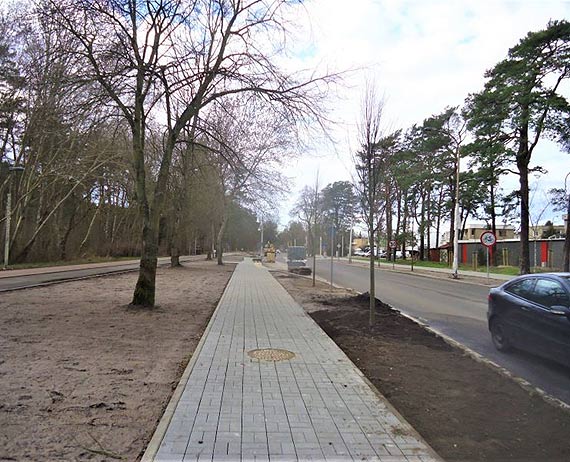 Ul. Wojska Polskiego. Zostaa gwnie kosmetyka