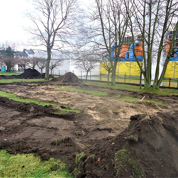 Przy ulicy Grunwaldzkiej. Ruszya budowa pumptracku
