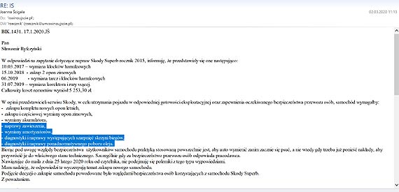 Szkoda Skody!!! Urzd paka jak sprzedawa?