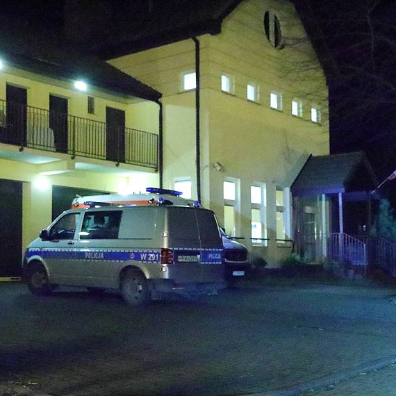 Zodziej w budynku pogotowia