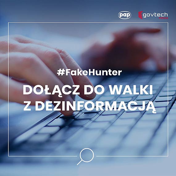 Projekt #FakeHunter: wezwanie do walki z dezinformacj o SARS-CoV-2