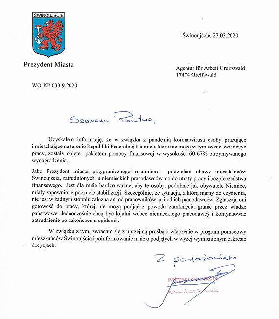 Raz kijem, raz marchewk? O co chodzi prezydentowi murkiewiczowi?