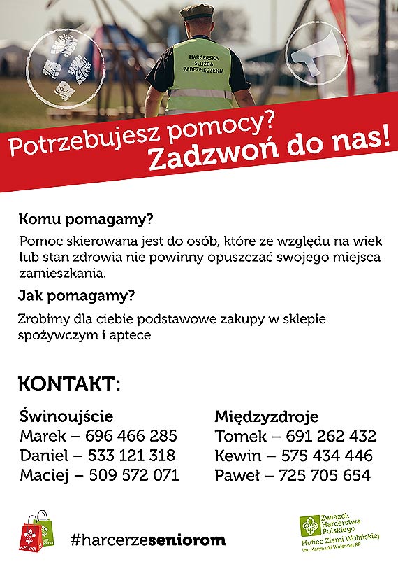 Nieść chętną pomoc bliźnim...