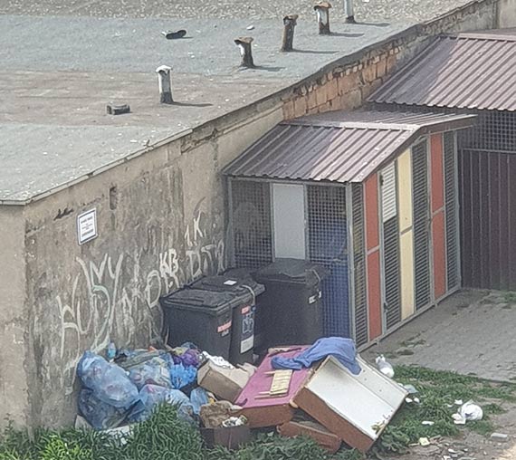 Czytelnik: Wysypisko w centrum miasta