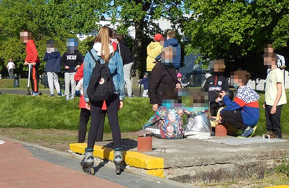 Mieszkanka: Na pumptracku nie ma pandemii, ale ratownicy s wzywani?!