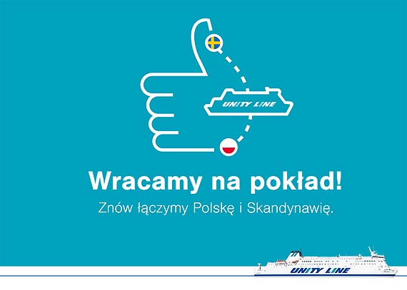 Wracamy na pokad! UNITY LINE znw czy Polsk i Skandynawi