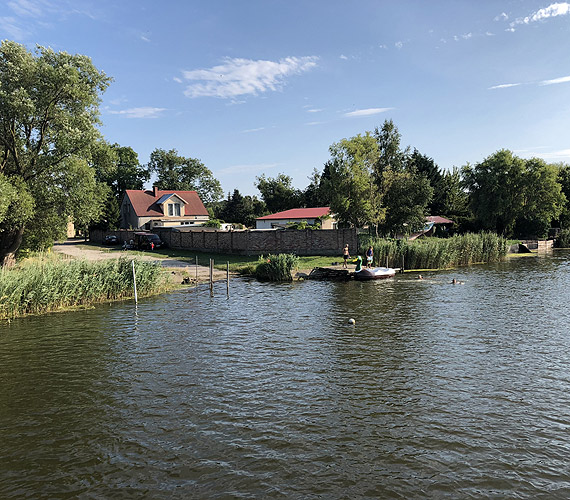 Przysta kajakowa ju jest