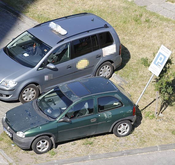 Czytelnik: Zaparkowa na znaku i sobie poszed?