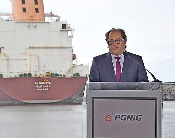 PGNiG odebrao setn dostaw LNG