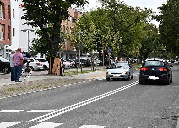 Przywrcony ruch na ulicy Wojska Polskiego