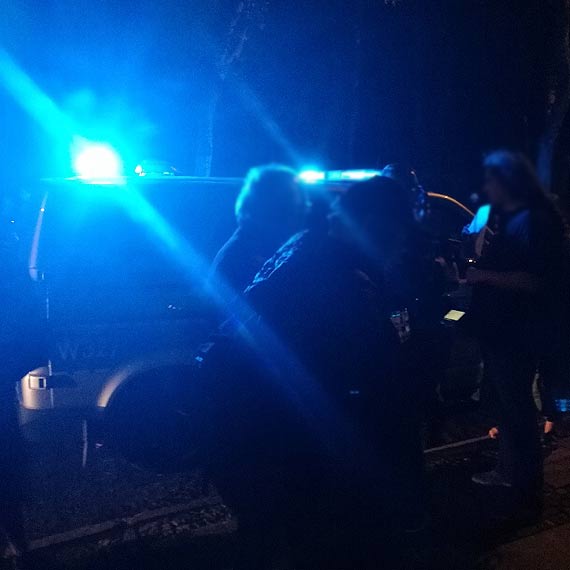 Tradycji stao si zado. Na zakoczenie festiwalu Famowiczw odwiedzia Policja