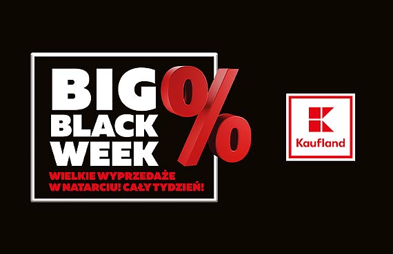 Wystartowaa akcja Big Black Week w Kaufland