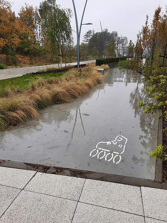 Czytelnik: Promenada niedoskonaoci. Uwaga na trasie dla rolkarzy!