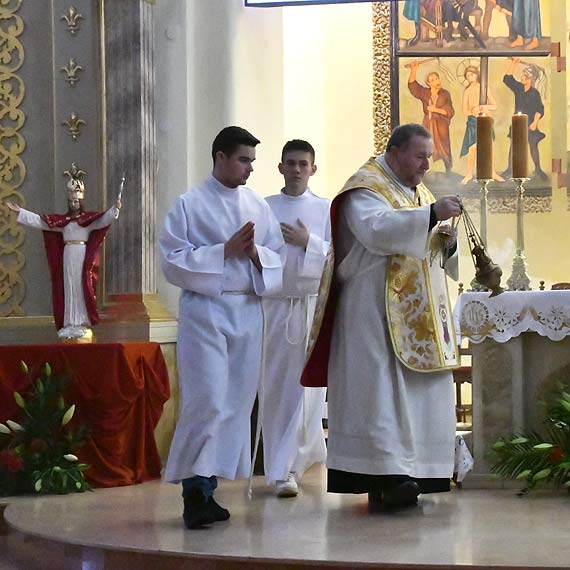 Wsplnota parafialna Chrystusa Krla uroczycie witowaa dzie powicony swojemu patronowi
