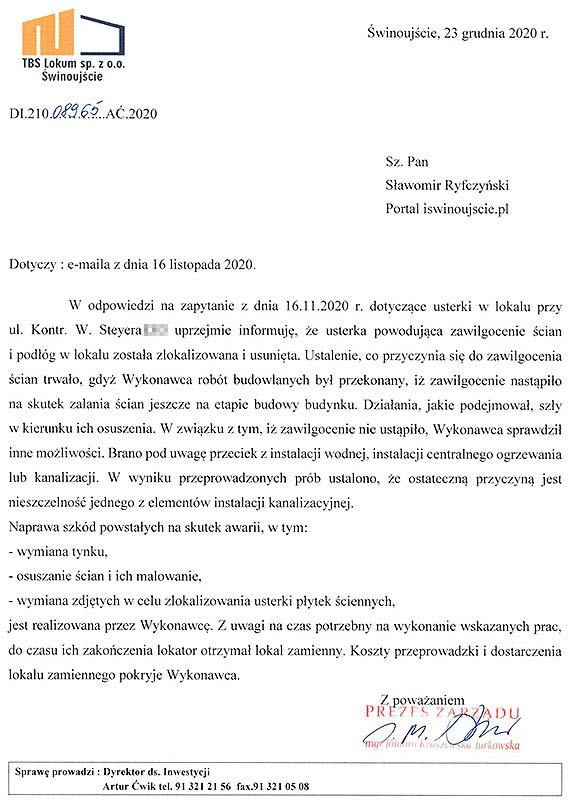 Katastrofalny stan wykonania inwestycji mieszkaniowej miasta. Czy kto za to odpowie? Zobacz co rok temu mwi prezydent!