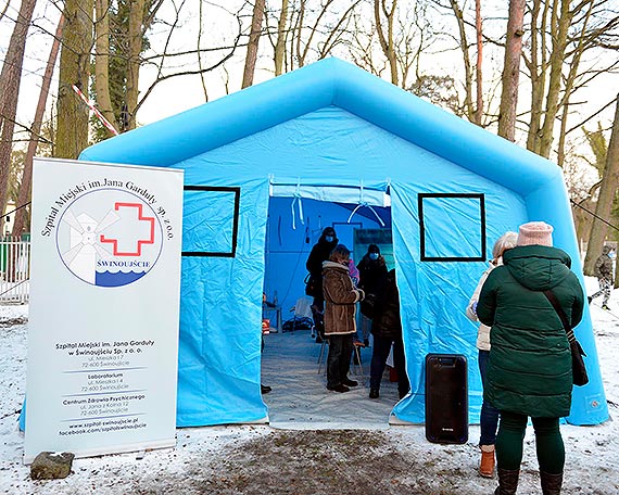 winoujski szpital zorganizowa badania dla WOP