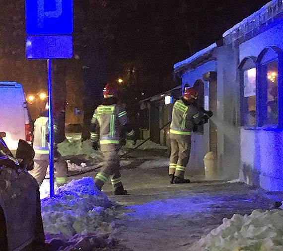 Poar na Kotaja. Ogie pojawi si blisko sklepikw i punktw usugowych