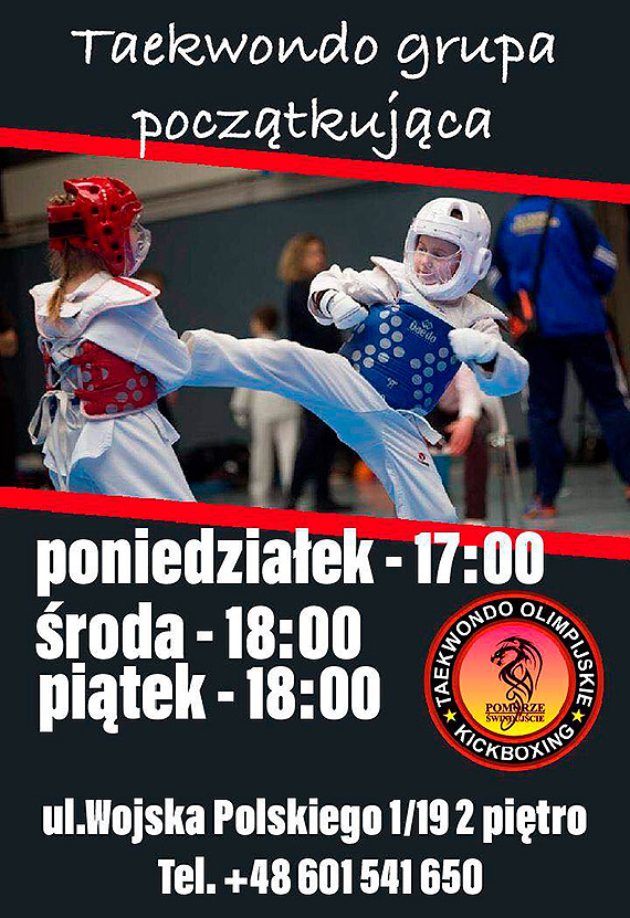 ULKSW Pomorze winoujcie wzio udzia w Pucharze Polski Kadetw w taekwondo olimpijskim