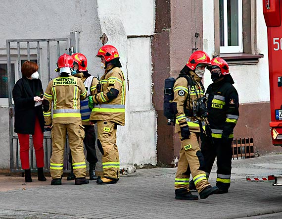 Ewakuacja 23 osb ze Specjalnego Orodka Szkolno - Wychowawczego przy Piastowskiej