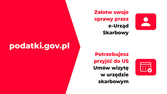 Zaatwiaj swoje sprawy przez e-Urzd Skarbowy, a wizyt w urzdzie umawiaj na podatki.gov.pl
