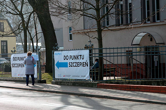 Do tej pory szpital poda 4549 szczepionek przeciw COVID-19. Od rody - kolejne szczepienia