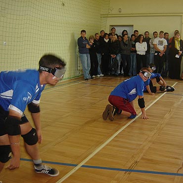 Zagrali w Goalball, eby zrozumie Paulin